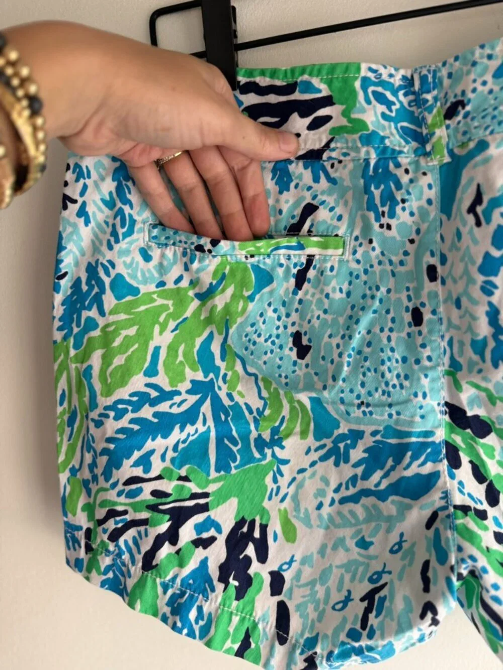 Lilly Pulitzer – Callahan Let's Cha Cha Print Shorts – Size 10​